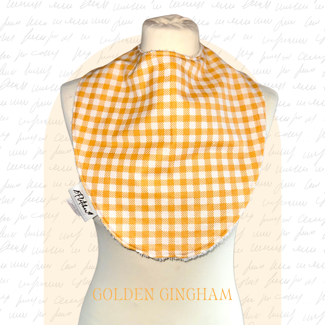 Adult Circular Bandana Dignity Bib - Classic Prints
