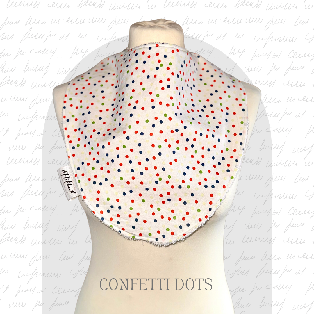 Adult Circular Bandana Dignity Bib - Classic Prints