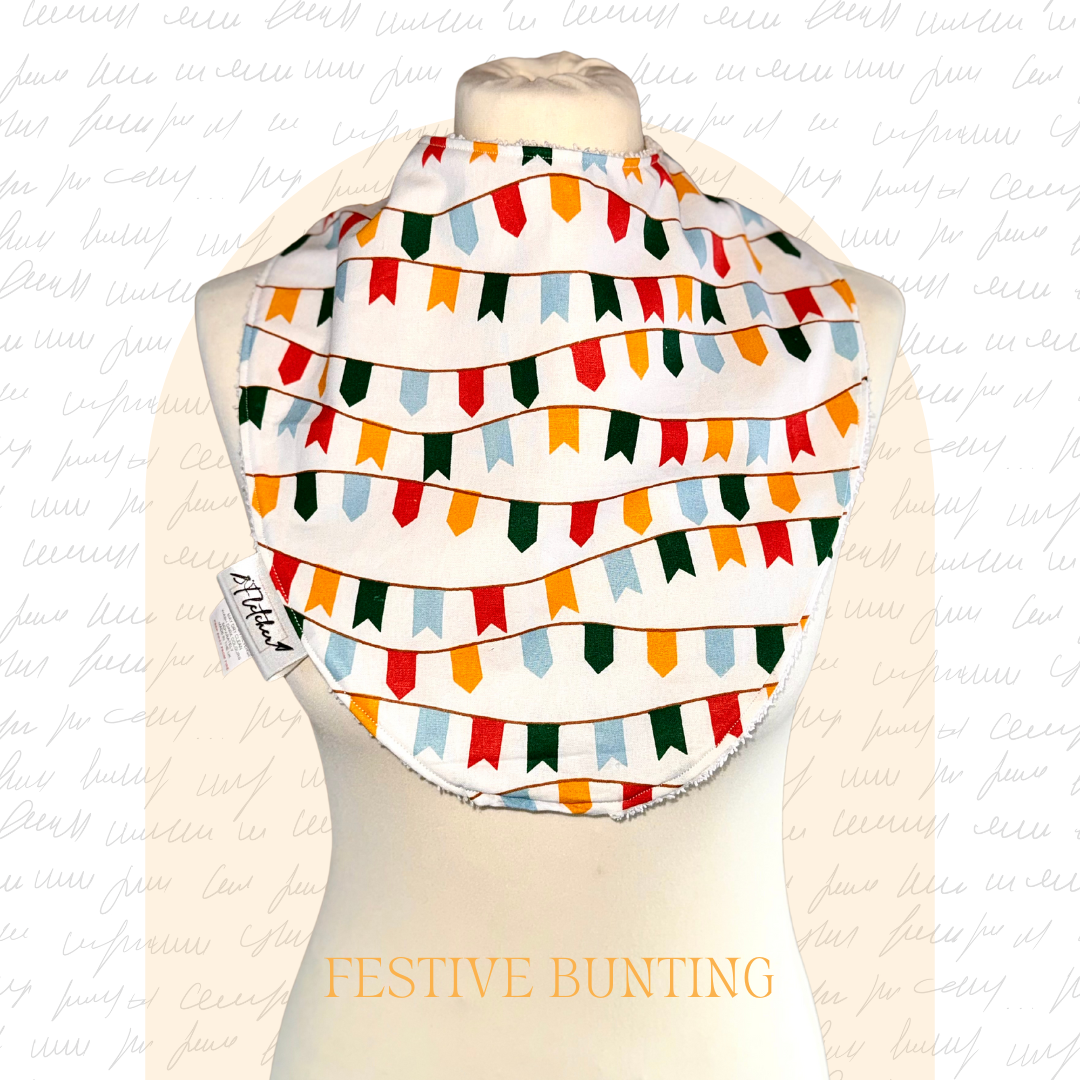Adult Circular Bandana Dignity Bib - Classic Prints