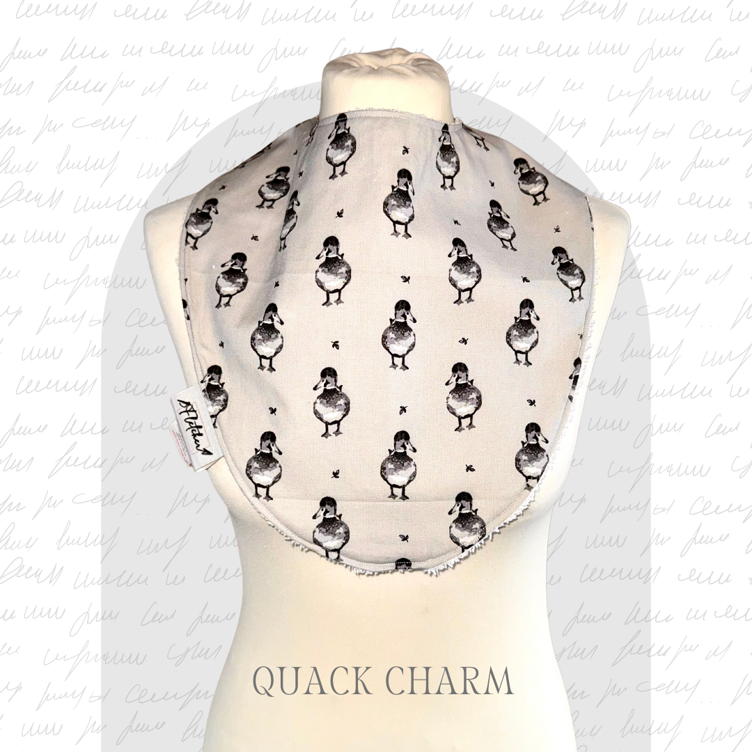 Adult Circular Bandana Dignity Bib - Animal Prints