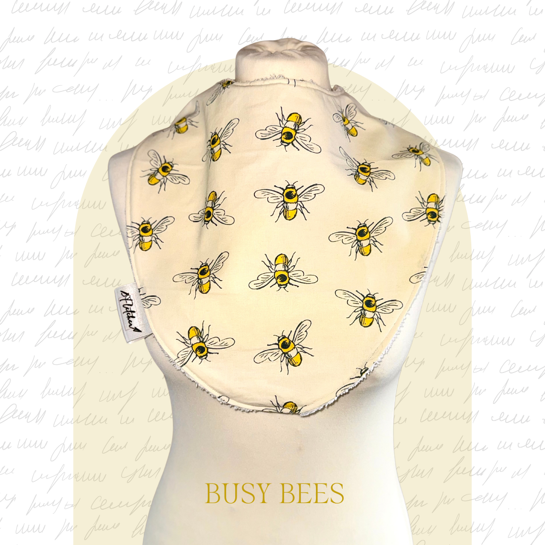 Adult Circular Bandana Dignity Bib - Animal Prints