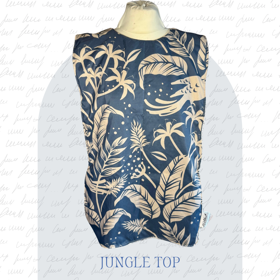 Adult Full Length Rectangular Dignity Bib - Classic Prints