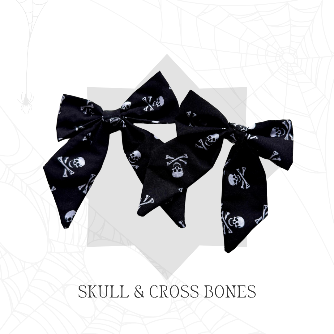 Halloween Bow Clips 2 Pack