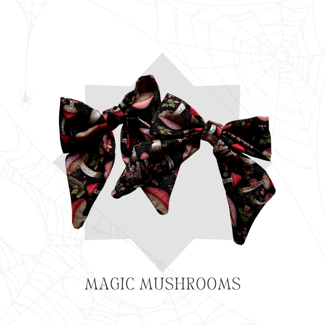 Halloween Bow Clips 2 Pack