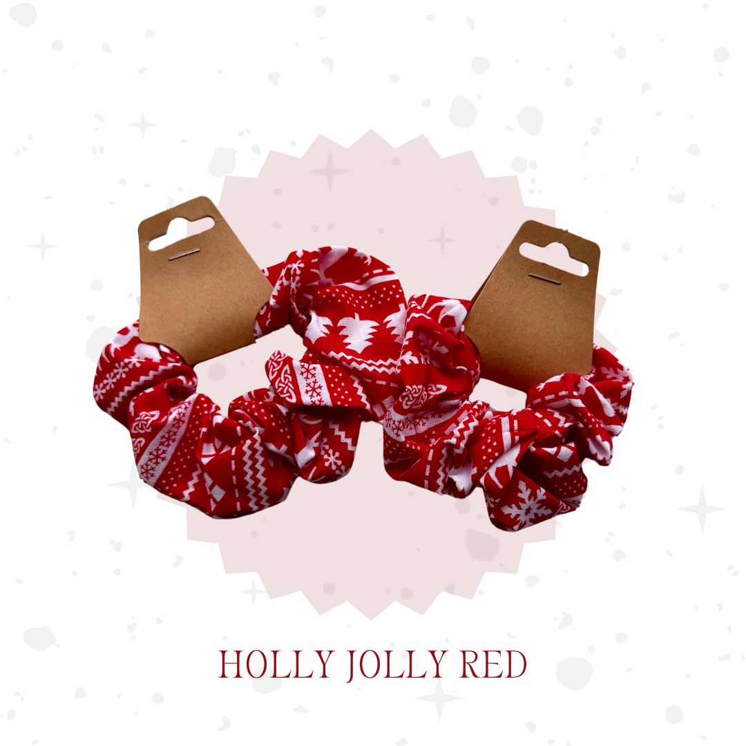 Christmas Scrunchies 2 Pack
