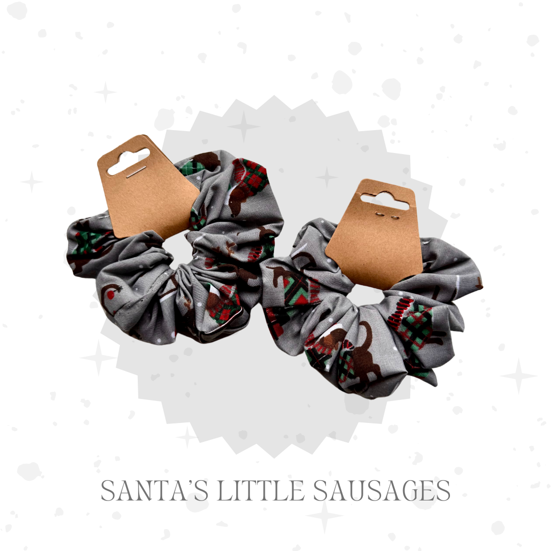 Christmas Scrunchies 2 Pack