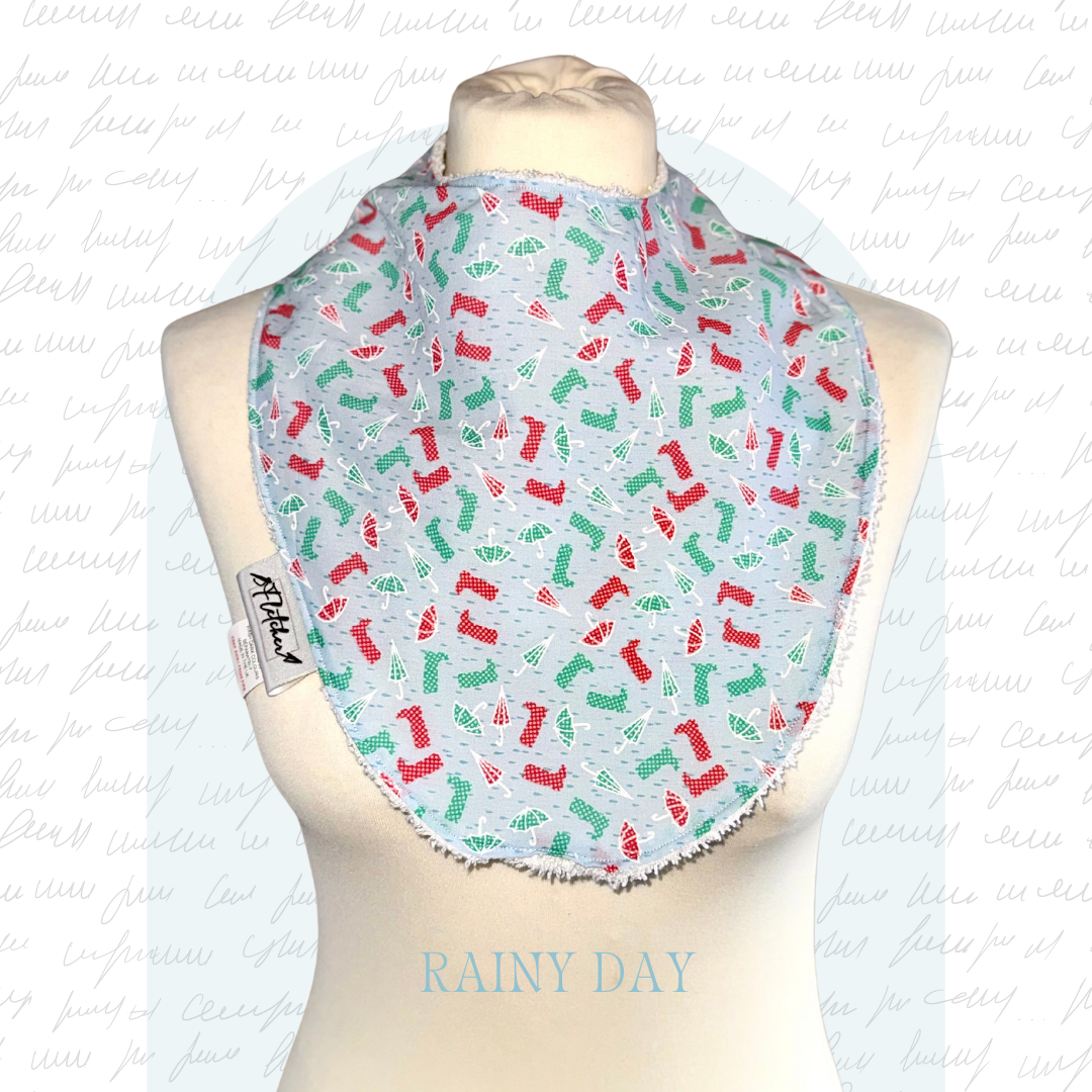 Adult Circular Bandana Dignity Bib - Classic Prints
