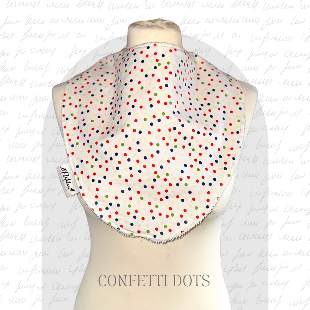 Adult Circular Bandana Dignity Bib - Classic Prints