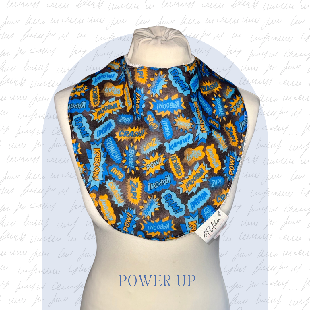 Adult Circular Bandana Dignity Bib - Classic Prints