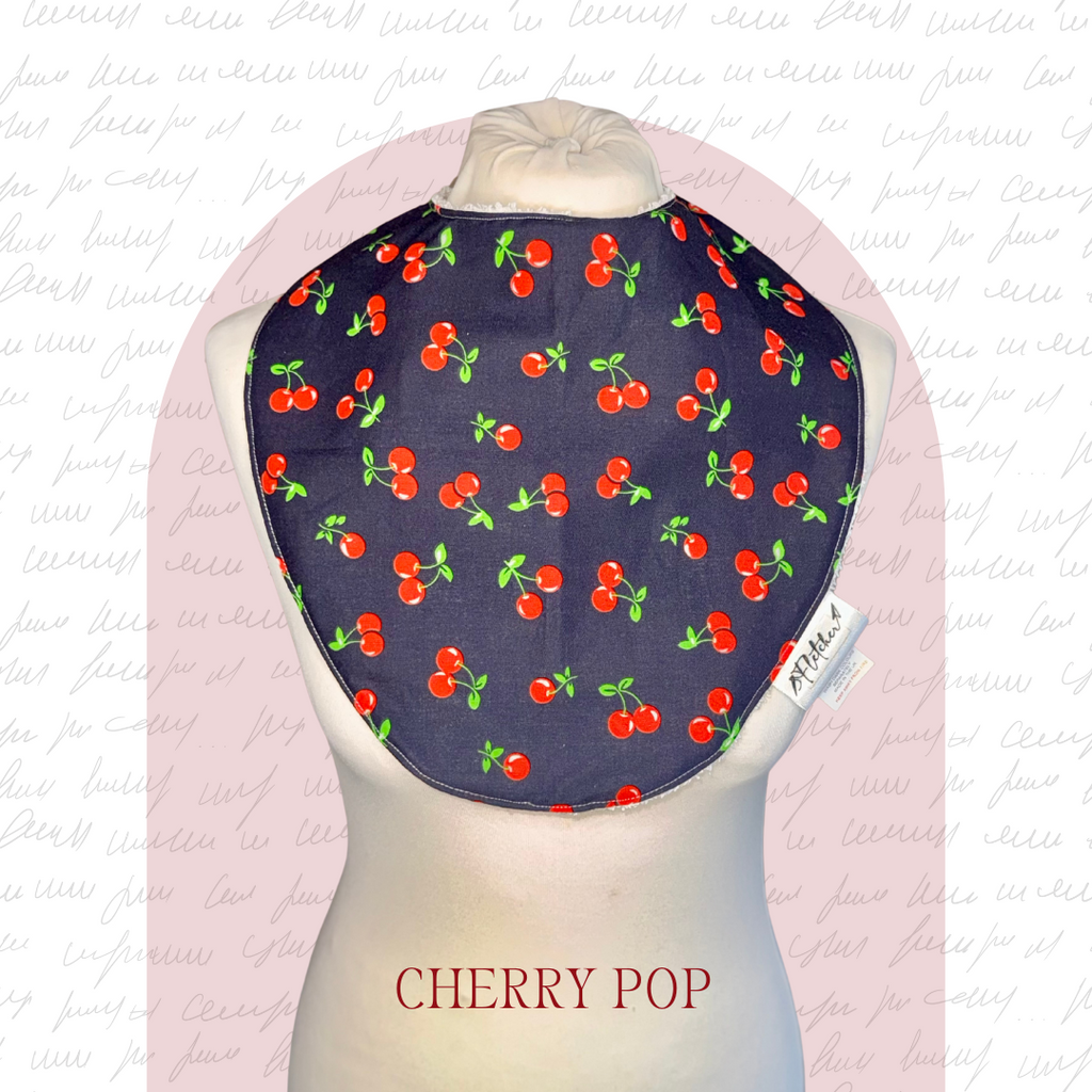 Adult Circular Bandana Dignity Bib - Foodie Prints
