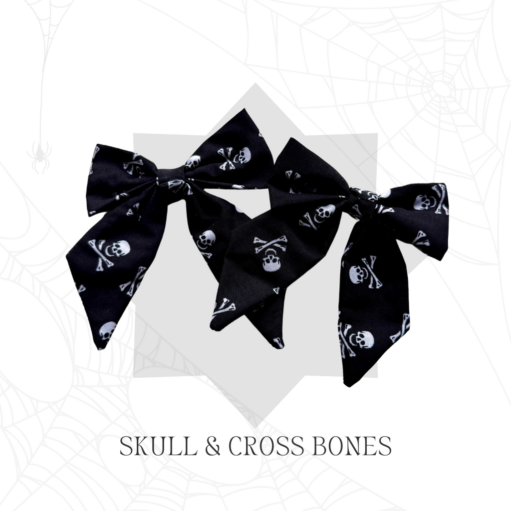 Halloween Bow Clips 2 Pack