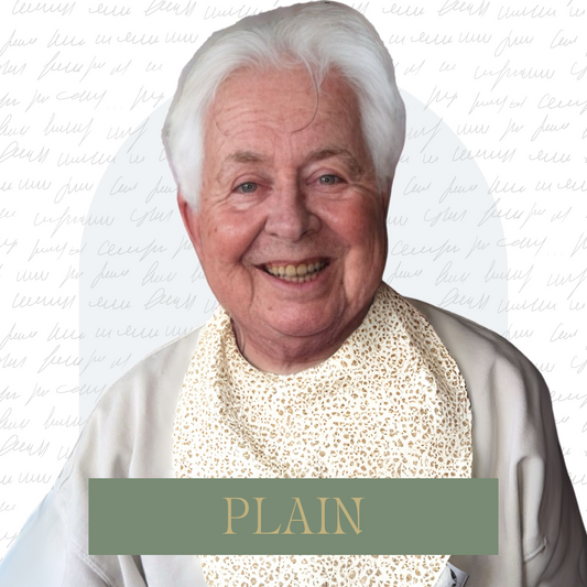 Adult Circular Bandana Dignity Bib - Plain